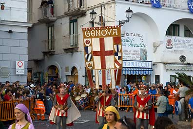 Genua auf der Piazza Flavio Goia