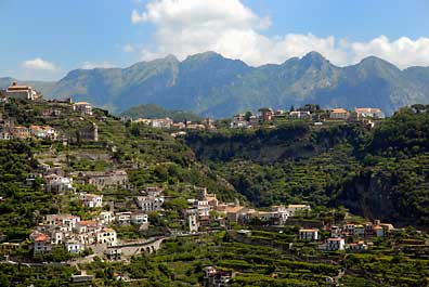 Blick auf Ravello