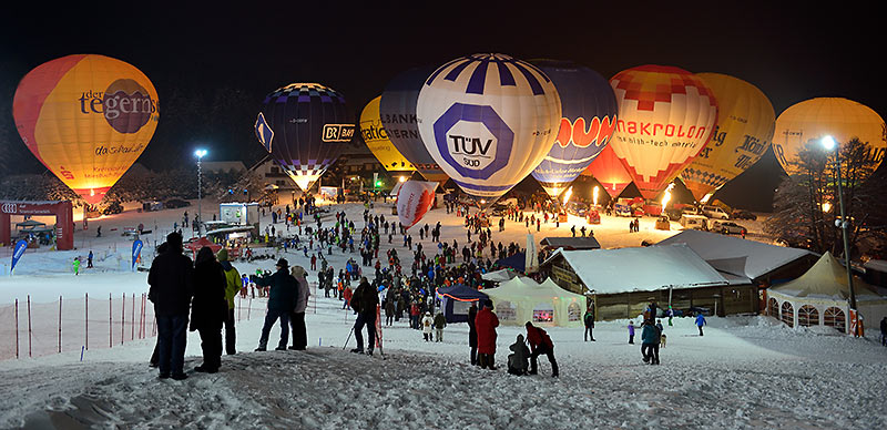 Montgolfiade am Tegernsee