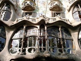 Detail der Casa Battl