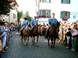 Einzug der Teilnehmer