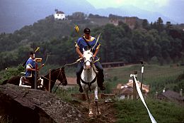 Apfelschuss auf dem Kreuzstein