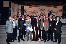 die Siegerehrung von Hannes Vieider