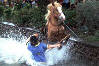 Bad im Montiggler See