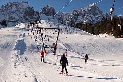 Skigebiet Kreuzbergpass