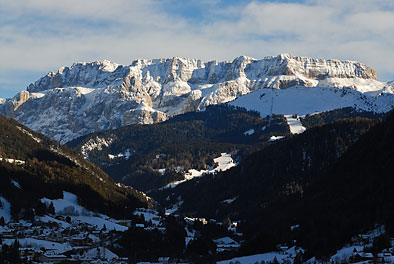 Sella-Gruppe vom Grdnertal