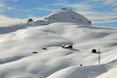 weie Pracht am Col de Rodela