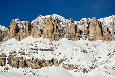 am Pordoijoch - Sass de Forcia