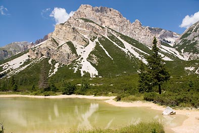 Pischodelsee mit der Eisengabelspitze