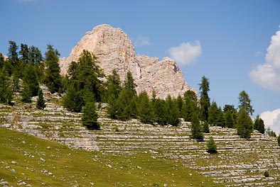 Karstlandschaft auf der Fanes