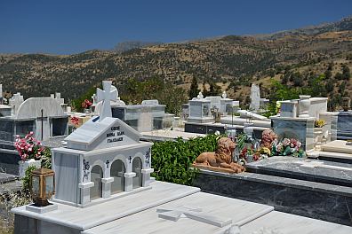 ein typischer Friedhof