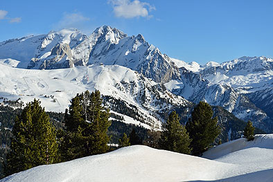 Blick zur Marmolada