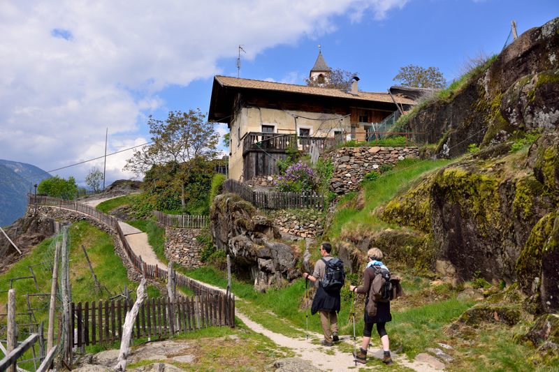 auf dem Weg nach St. Hippolyt