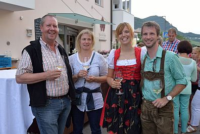 Heiteres auf der Kellertreppe