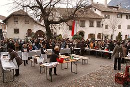 Ausschank nach der Kirche