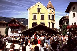 Konzert auf dem Dorfplatz