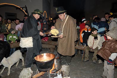 Hirte Heindl kochte Polenta