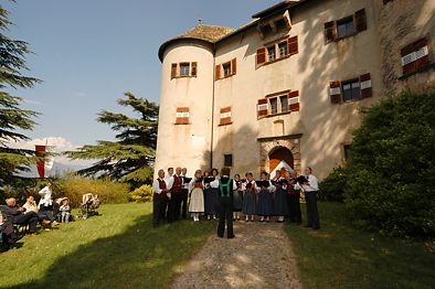 der Girlaner Kirchenchor auf Gandegg