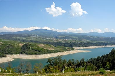 Blick ber den Nonsberg