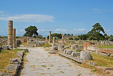 die rmischen Ruinen Paestums