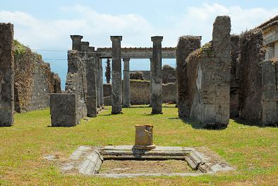 Villen in Pompeji