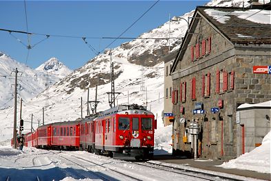 Ospizio Bernina auf 2253 m