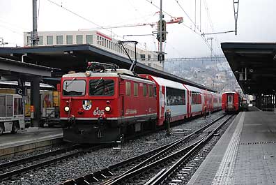 Glacier-Express in Chur