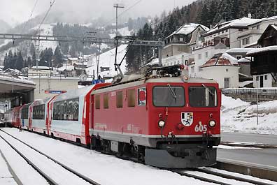 Bahnhof Disentis/Muster