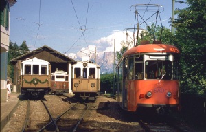 Hochbetrieb im Bahnhof Oberbozen Hochbetrieb im Bahnhof Oberbozen