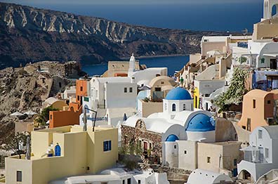 Oia auf Santorin