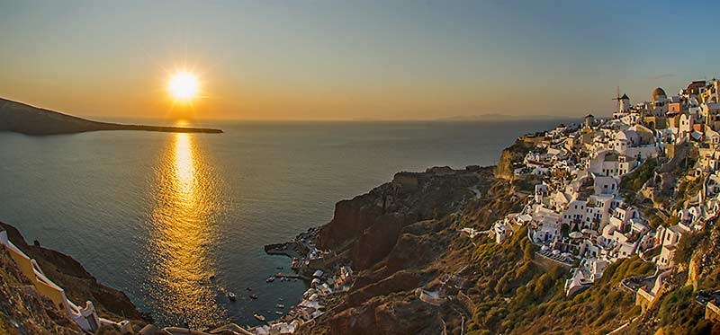 Sonnenuntergang in Oia