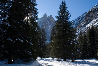 der Weg zum Talschluss