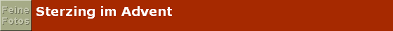 Sterzing im Advent