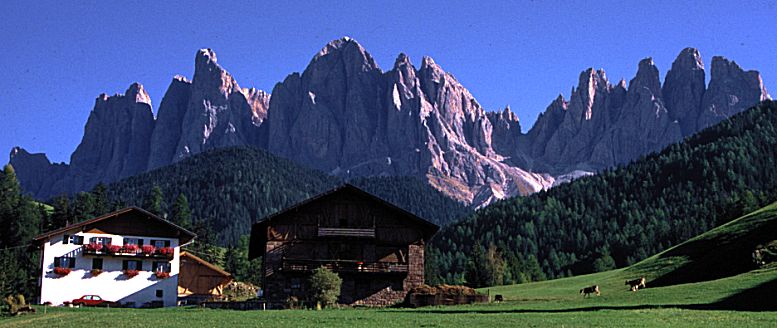 Die Geislergruppe im Villn��tal