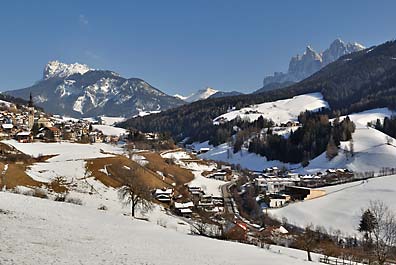 das Villntal bei St. Peter