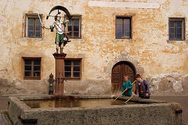 Brunnen in Burgeis